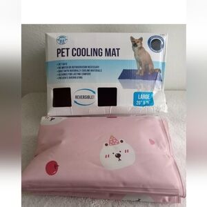 Pink Pet Cooling Mat by Brooklyn Pet Gear Sz Lg